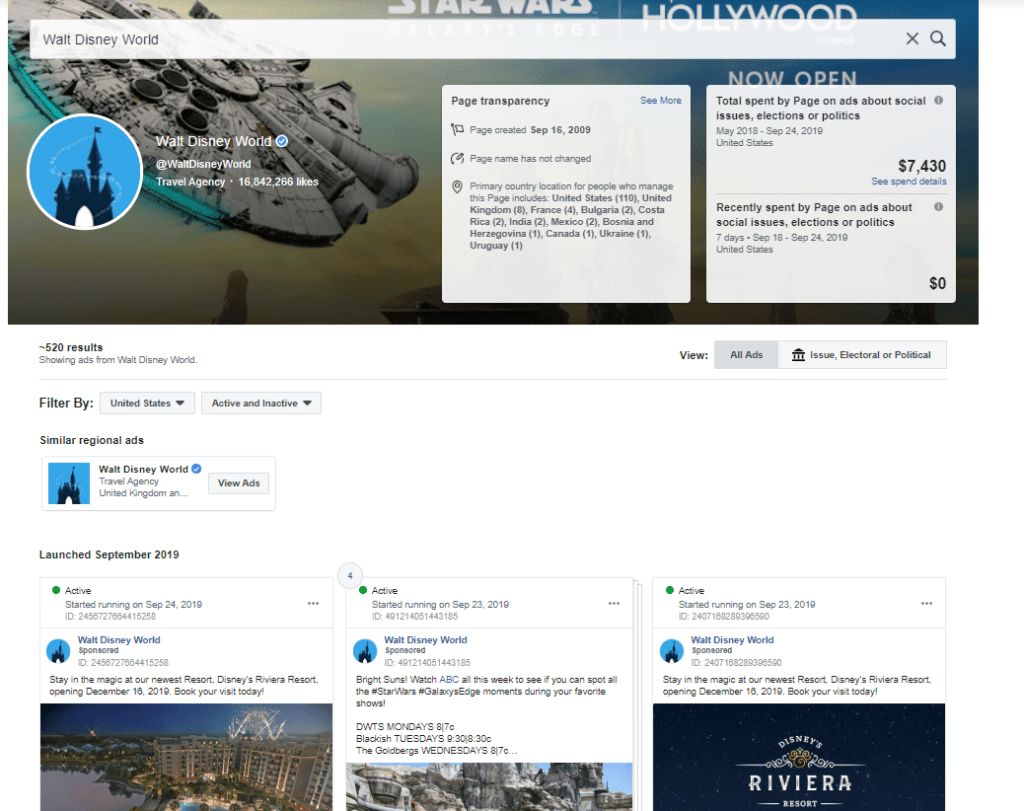 Facebook Ad Library Facebook Ad Library